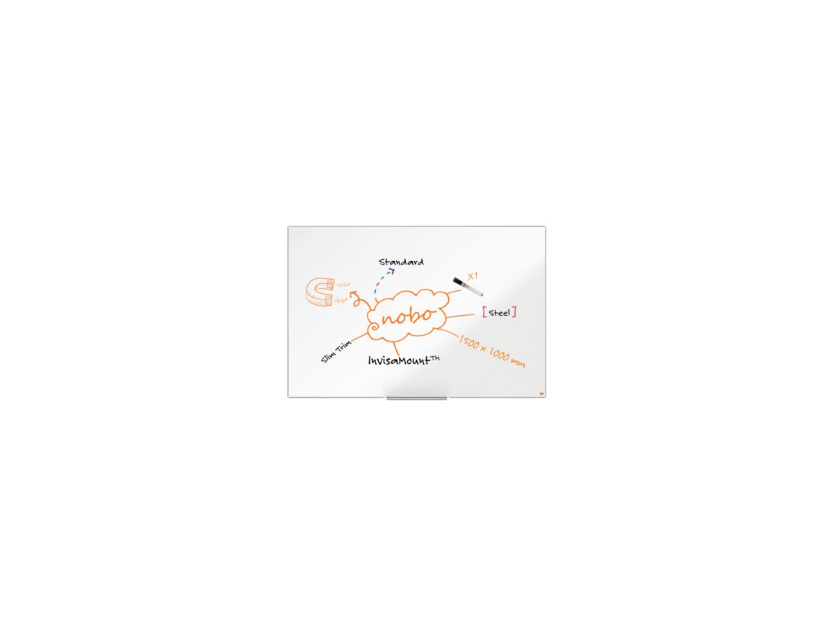 Nobo Whiteboard Impression Pro 1905404 NanoCleanT 100x150cm