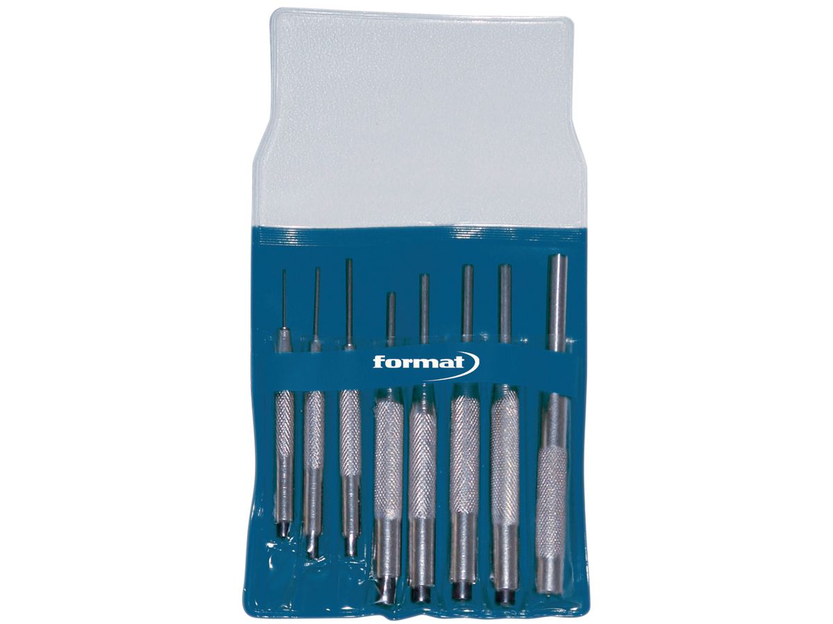 Pin punch set with sleeve bag FORMAT