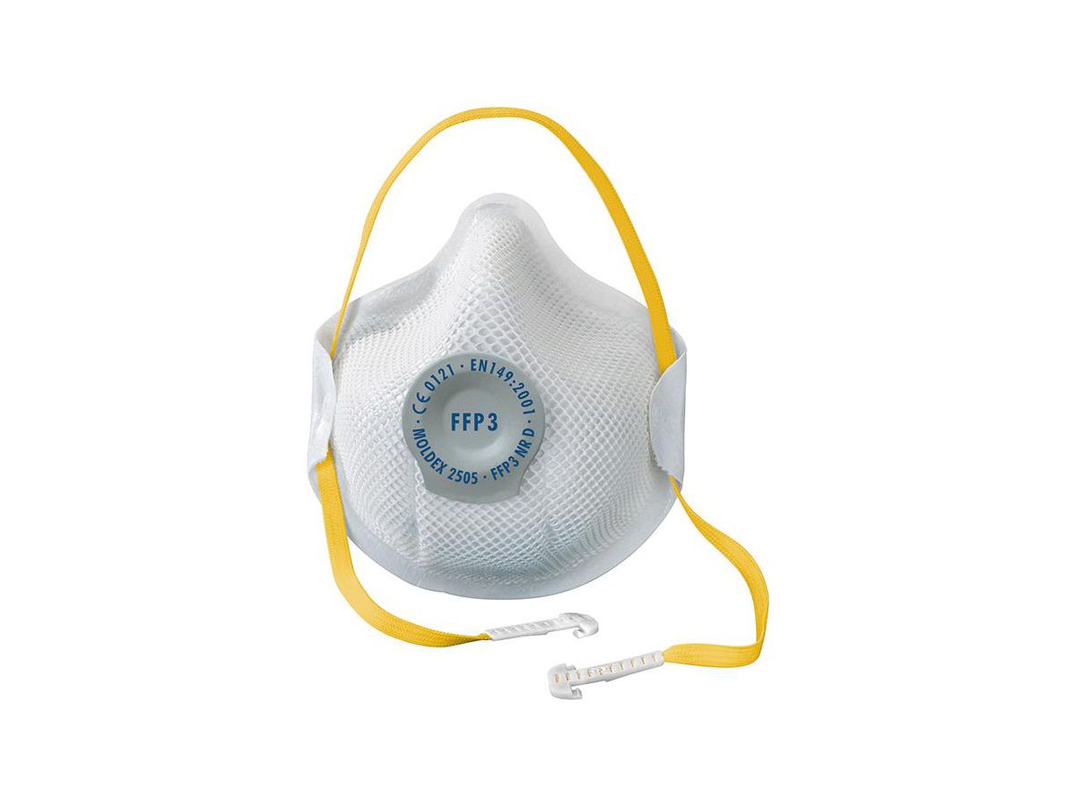 MOLDEX Atemschutzmaske 2505 FFP3S, mit Klimaventil