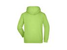 JN Hooded Sweat JN047 80%BW/20%PES, lime-green, Größe L
