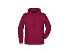 JN Men's Hoody 8024 wine, Größe M