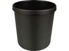 Papierkorb 18 l schwarz schwer entflammb.