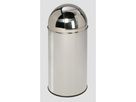 Push-Abfalls. 50 l Edelstahl 740x380 mm