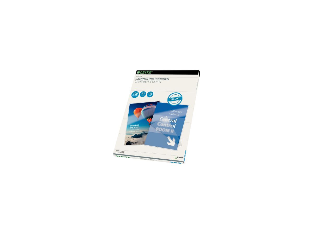 Leitz Laminierfolie 16919 DIN A3 100mic 100 St./Pack.
