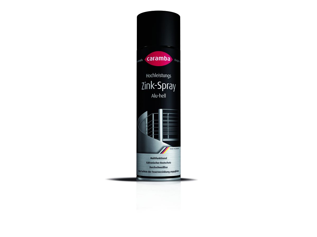 CARAMBA Zink Spray Alu Hell 500 ml Spraydose "Profi-Serie"