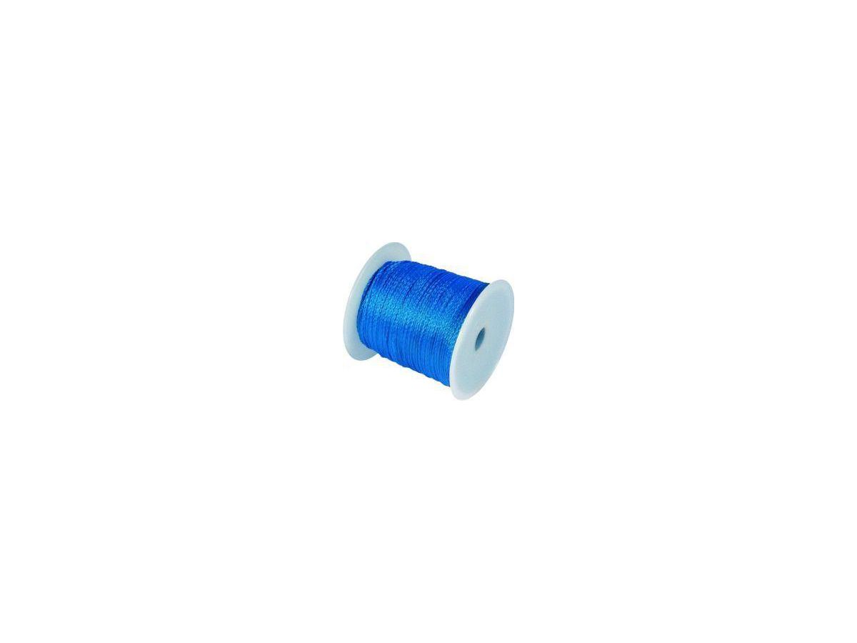 Gummi-Kordel weiss/schw. 5,0mm Ro.150m (250x110)