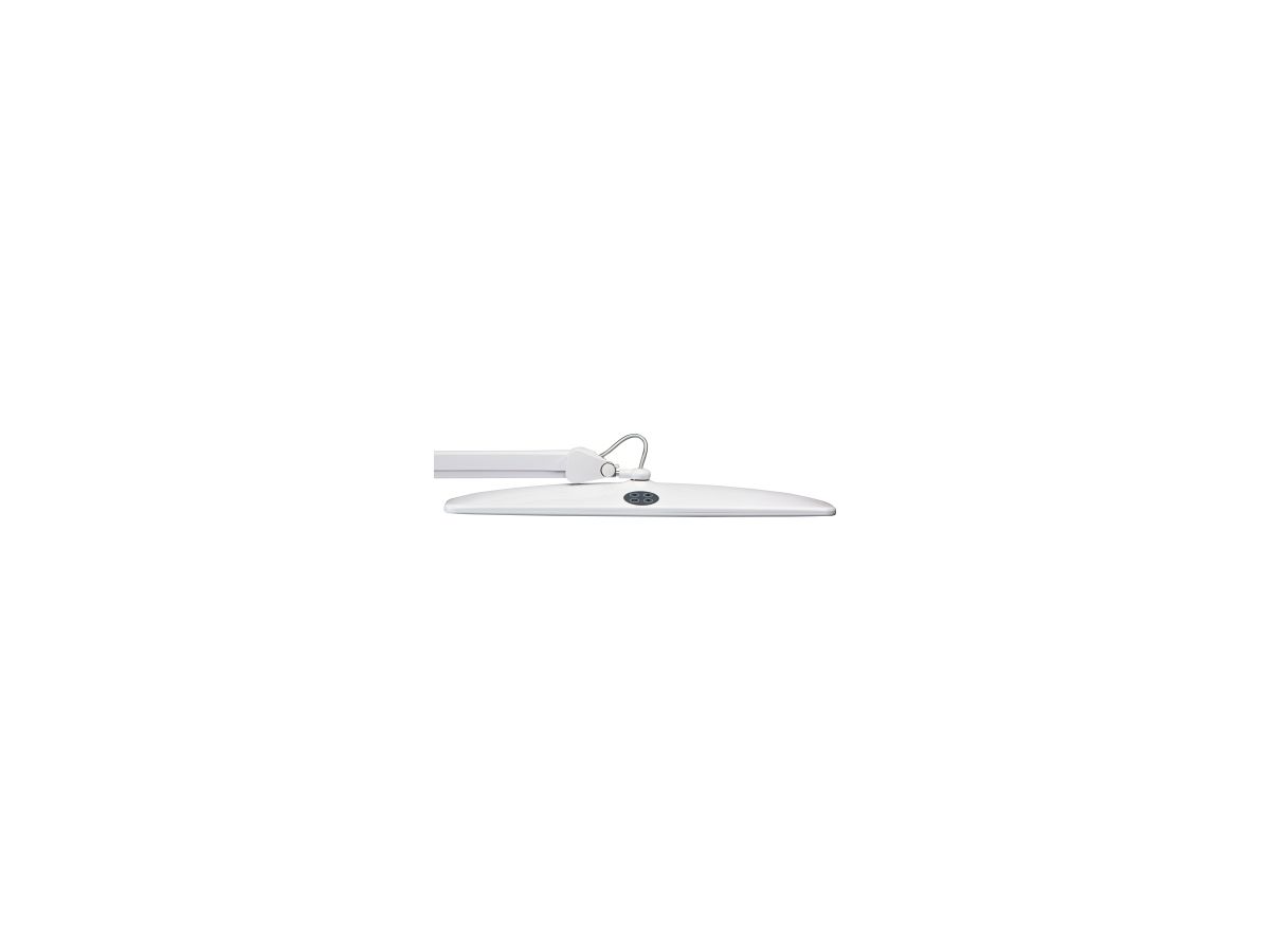 MAUL Tischleuchte MAULwork 8205202 LED 21W Klemmfuß weiß