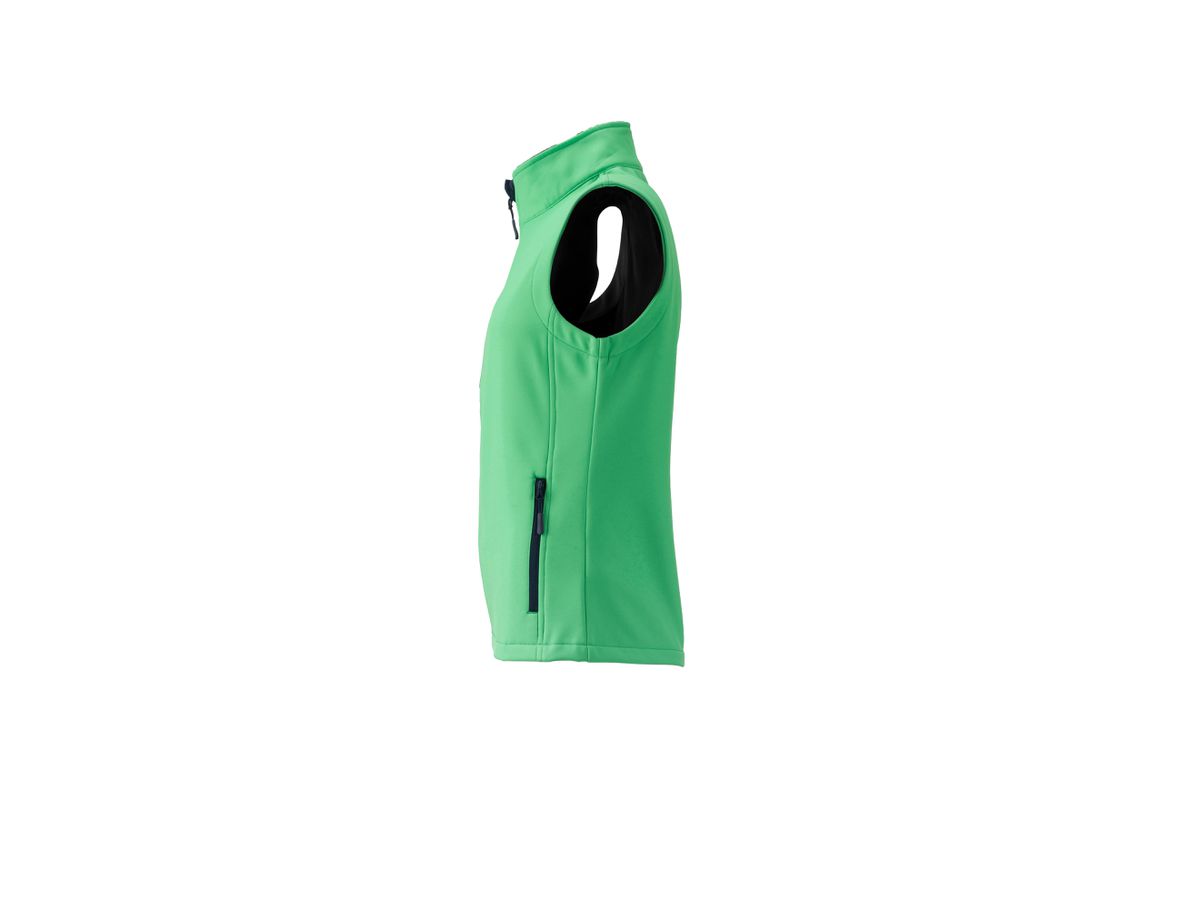 JN Ladies' Promo Softshell Vest JN1127 green/navy, Größe L