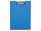 Klemmbrett 23,6x32,1cm Klemme silber Polypropylen blau