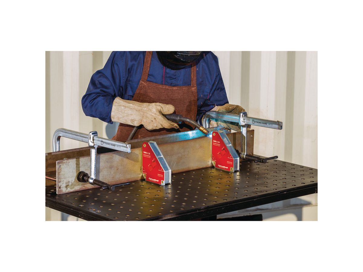 SWM-2 30 Schweißwinkelmagnet 45° / 90° schaltbar 110x95x25mm SCHWEIßKRAFT