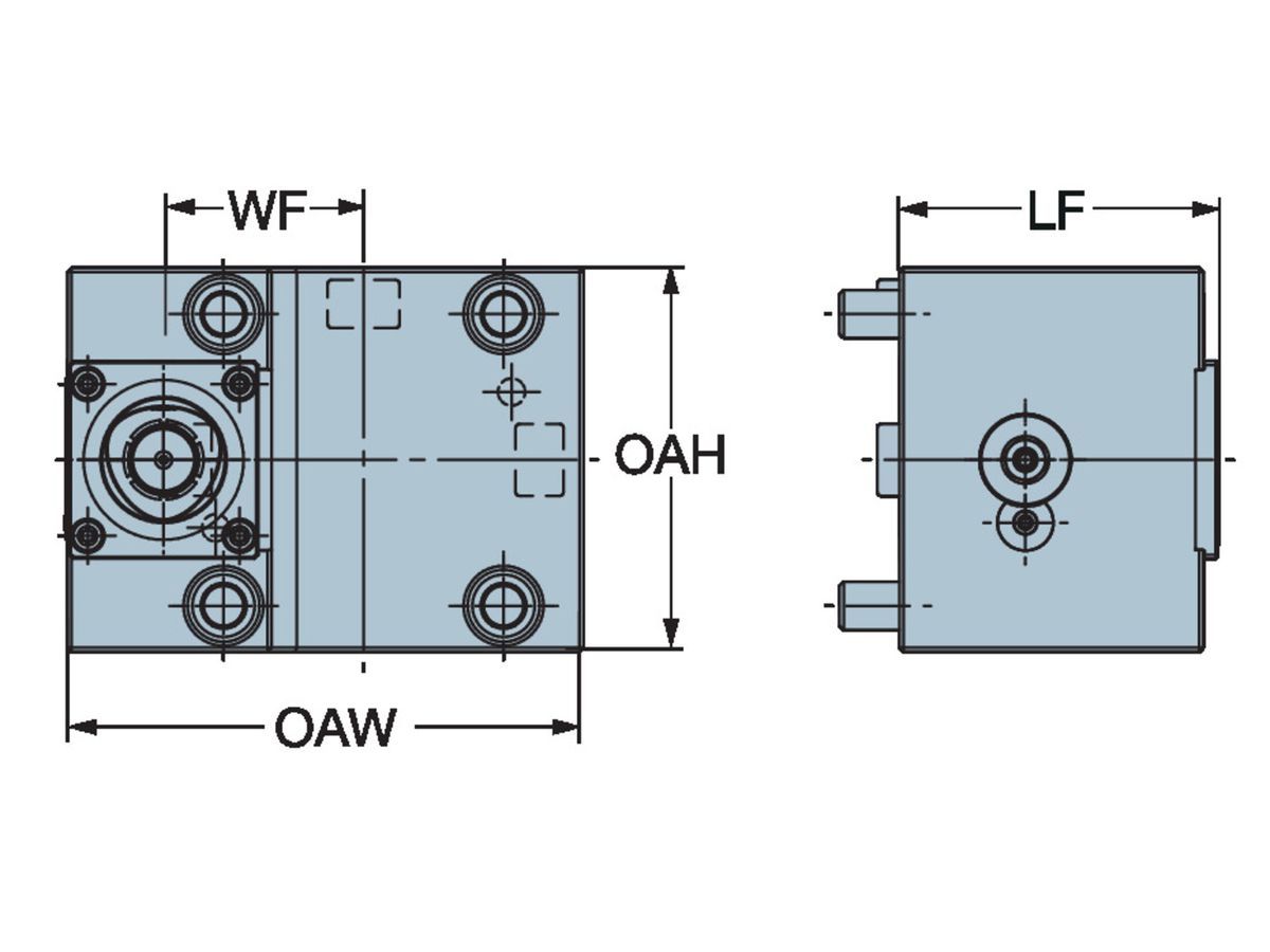 COROMANT Manuelle Spanneinheit für BMT-Revolver C5-TRE-BT65A-ET