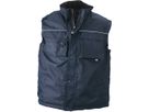 JN Workwear Vest JN813 100%PES, navy, Größe L