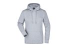JN Ladies Hooded Sweat JN051 80%BW/20%PES, grey-heather, Größe S