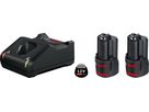 Starter Set 12,0 V 2 x 2,0 Ah   Bosch