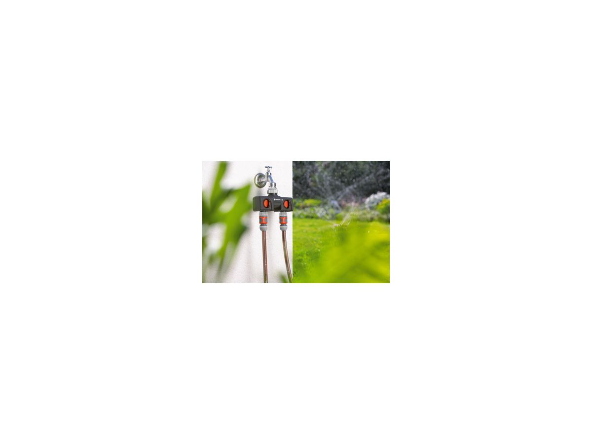 GARDENA Zwei-Wege Verteiler 8193 4078500819305