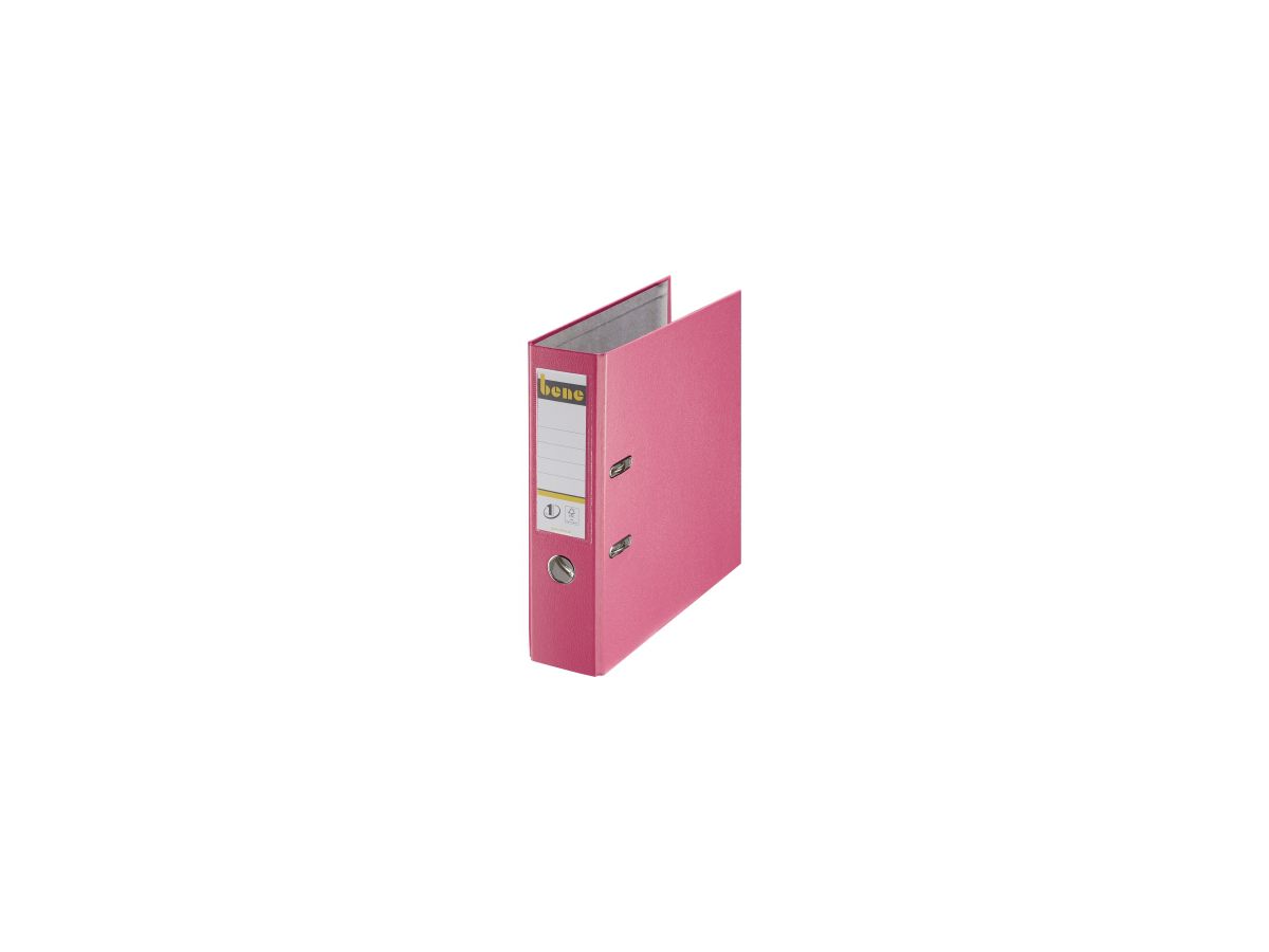Bene Ordner 291400 RS DIN A4 80mm PP rosa