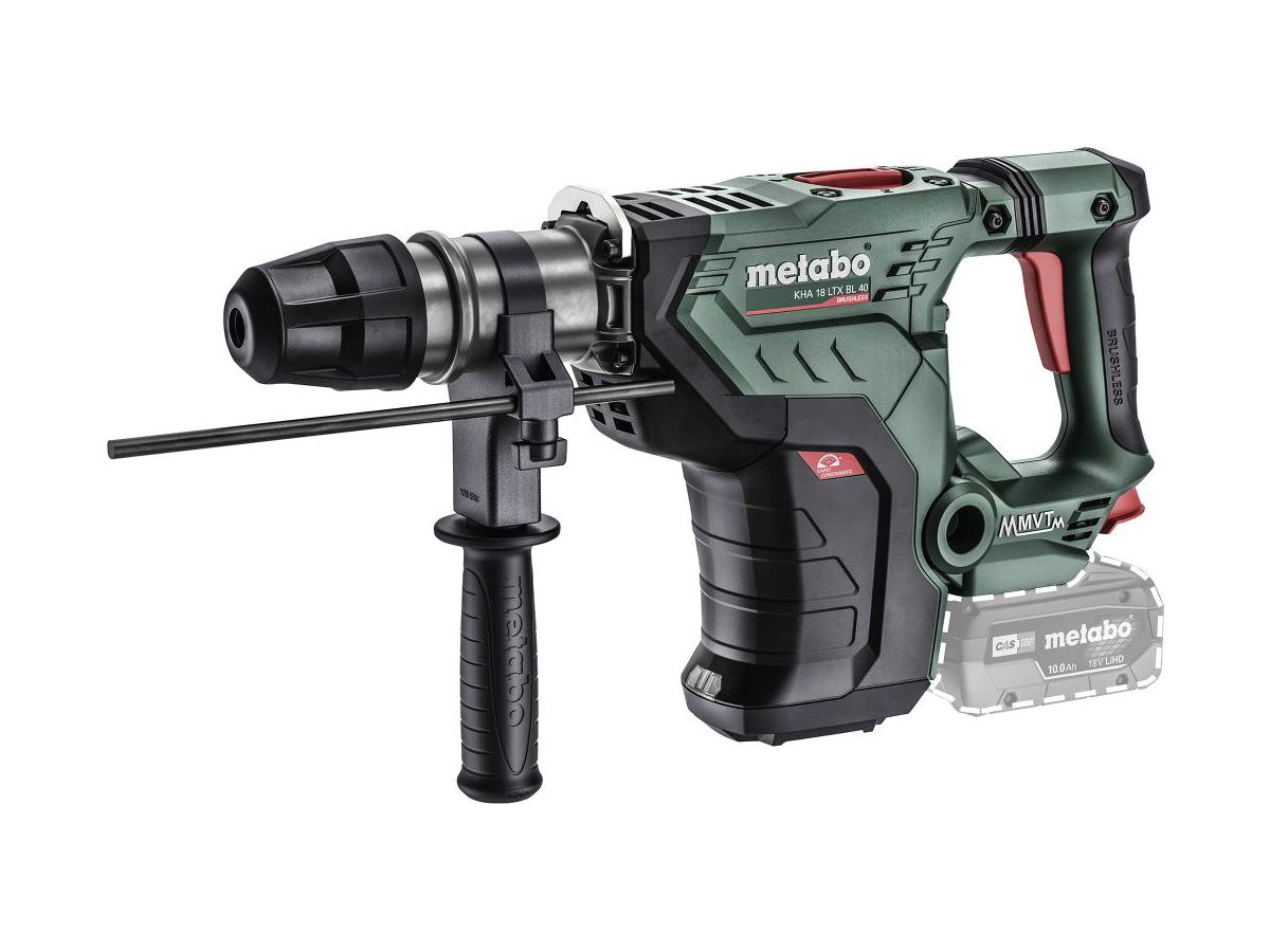 METABO Akku-Bohrhammer KHA 18 LTX BL 40 Solo, im Koffer