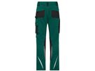 JN Workwear Pants Slim Line JN1832 dark-green/black Gr. 26