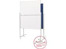 magnetoplan Moderationstafel 1151303 klappbar Filz blau