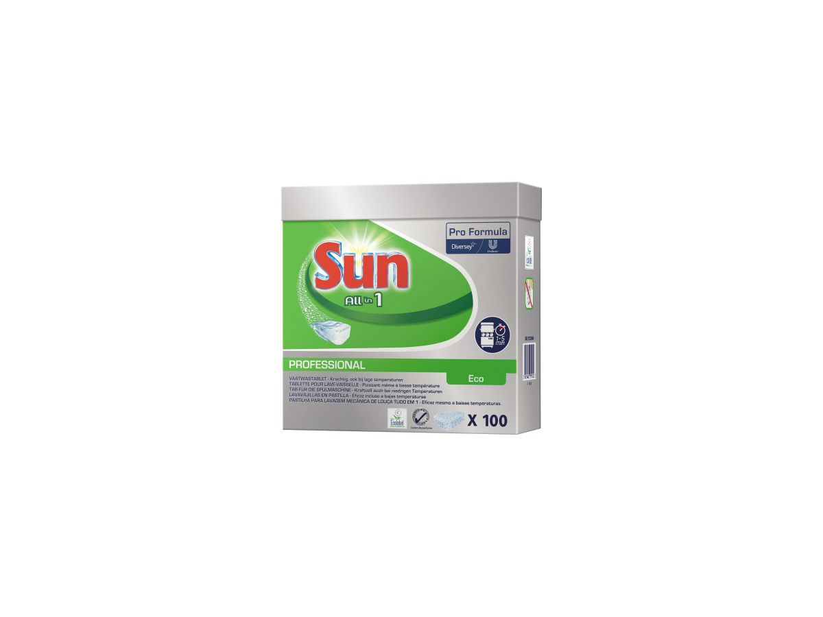 SUN Spülmaschinentabs All-in-1 ECO 7522969 100 St./Pack.