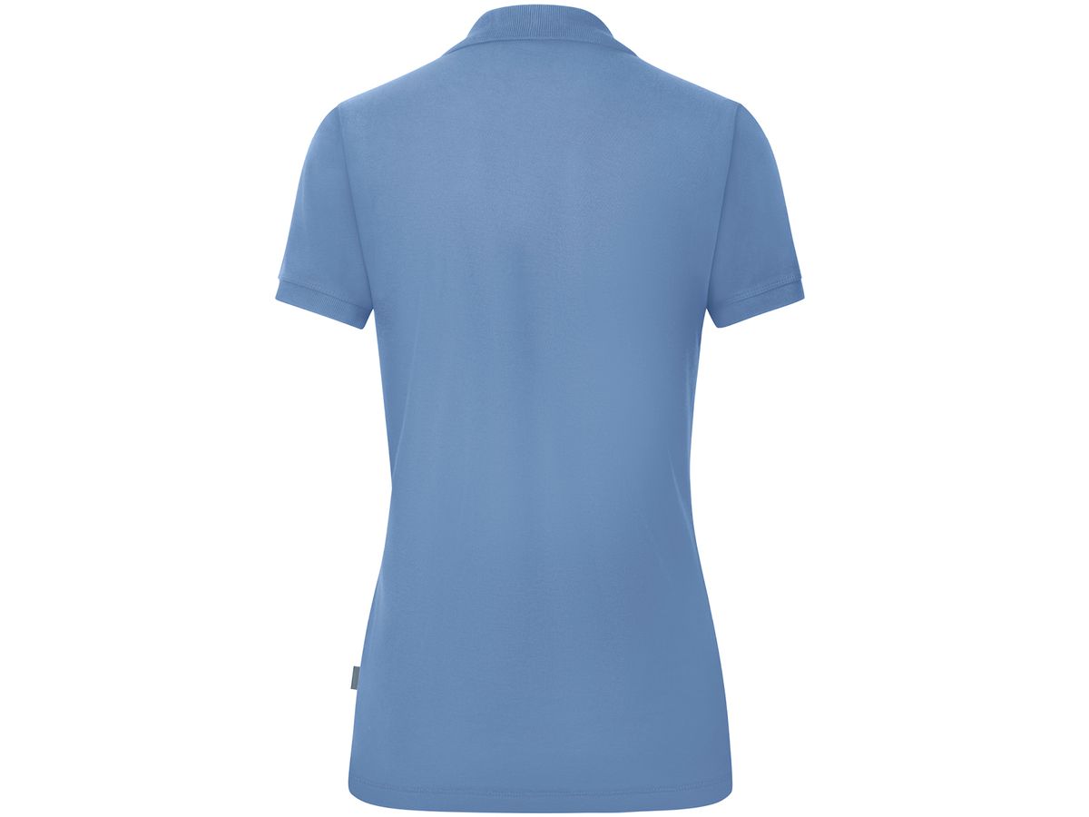 JAKO Polo Organic Damen C6320, Gr. 40 eisblau