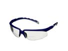 3M Schutzbrille Solus blau/graue Bügel integr. Lesebereich (+2,5) S2025AF-BLU