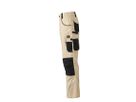 JN Workwear Pants JN832 65%PES/35%BW, stone/black, Größe 48