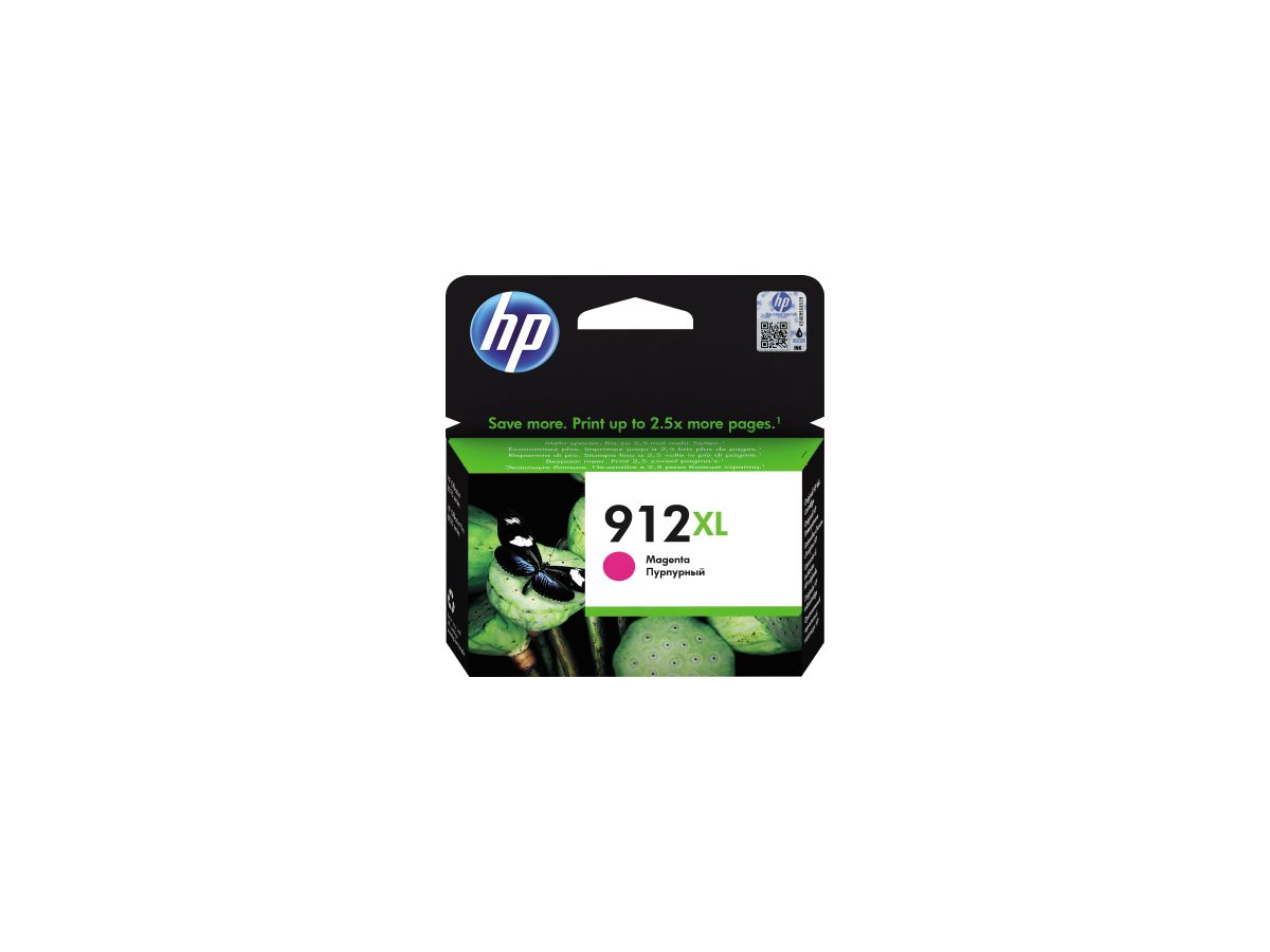 HP Tintenpatrone 3YL82AE 912XL 825Seiten magenta