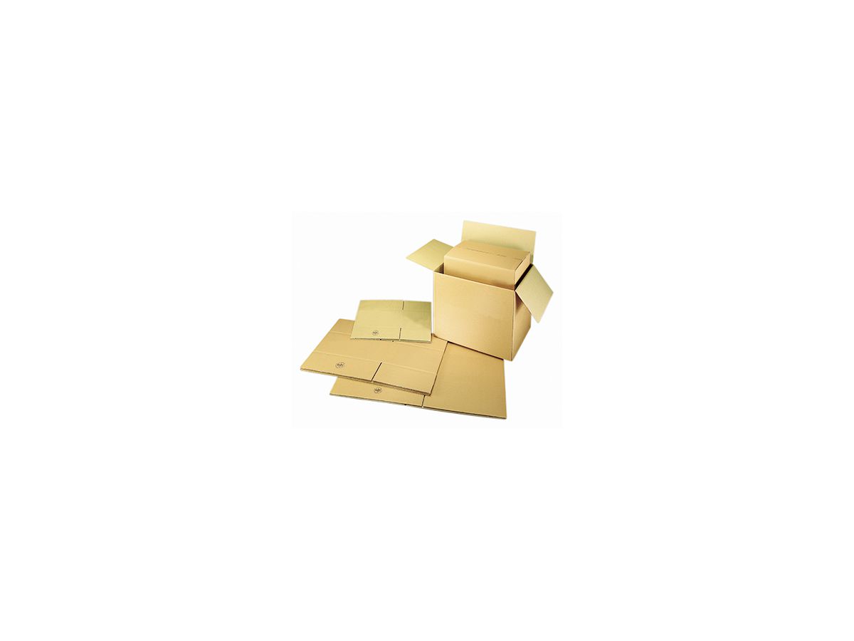 Faltkarton 39x29x20cm 12kg Wellpappe braun