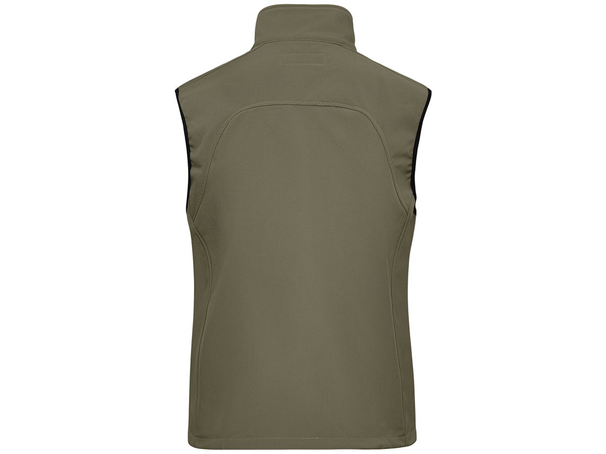 JN Ladies Softshell Vest JN138 95%PES/5%EL, olive, Größe M