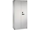 Feuergeschützter Stahlschrank. 1950x930x500 mm 2 Türen RAL 7035