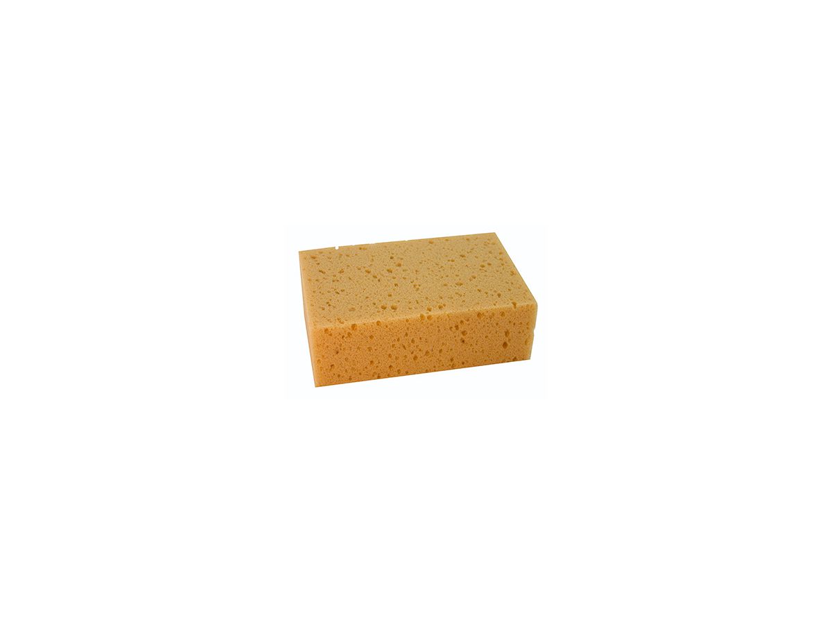 Schwamm 15x10x5cm Kunststoff gelb