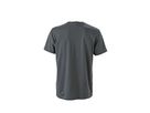 JN Men's Workwear T-Shirt JN838 50%BW/50%PES, dark-grey, Größe 6XL