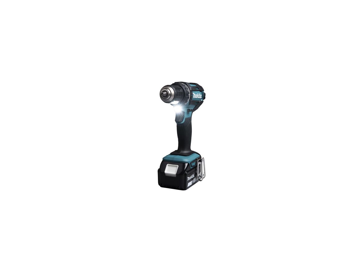 MAKITA Akku-Bohrschrauber DDF482RFJ 18 V, 2 Akkus 3,0 AH, Ladegerät, MAKPAC