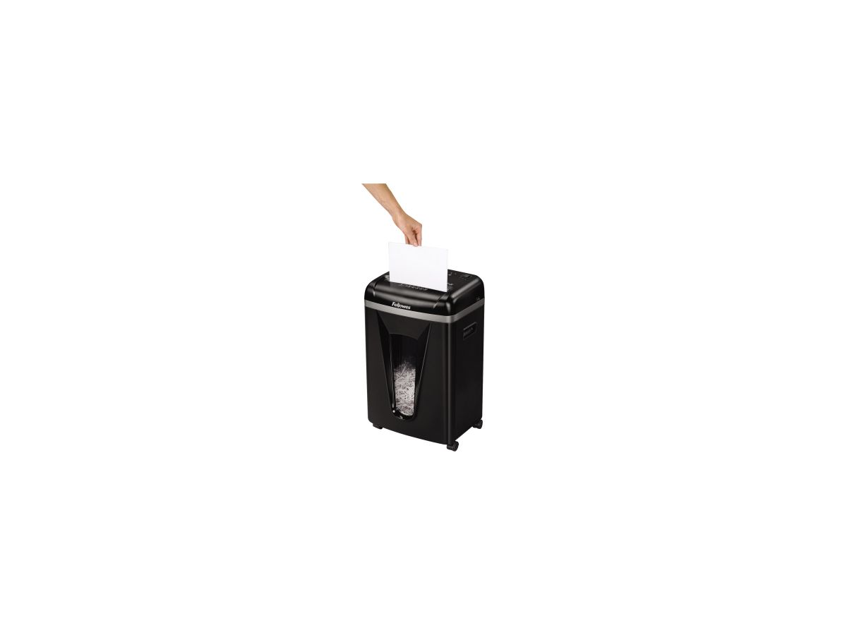 Fellowes Aktenvernichter Powershred Microshred 450M 4074101 sw
