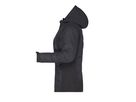 JN Ladies Outdoor Hybrid Jacket JN1049 95%PES/5%EL, black, Größe M