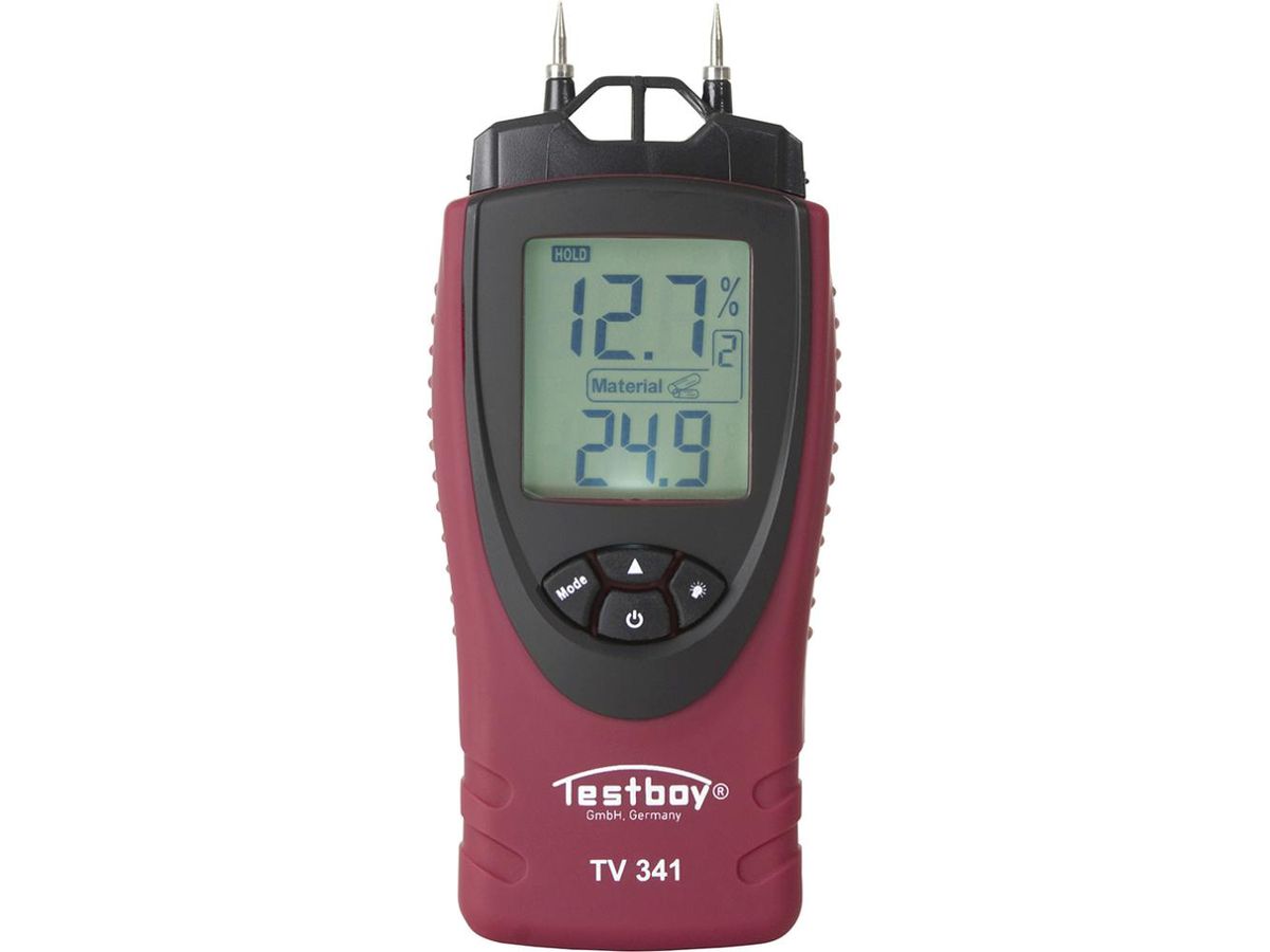 Materialfeuchtemessgerät TV 341    Testboy