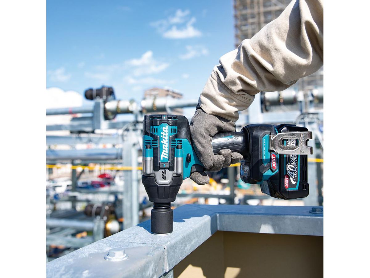 MAKITA Akku-Schlagschrauber TW008GZ 40V, Solo, im MAKPAC