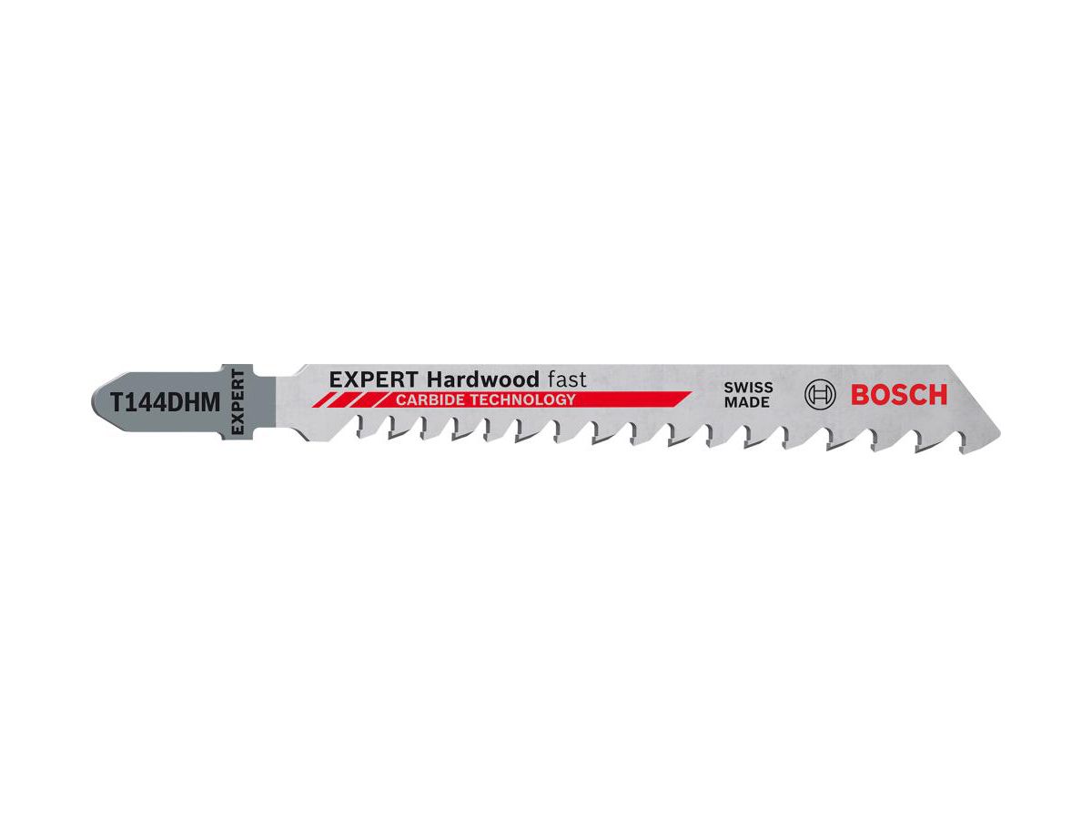 BOSCH Stichsägeblatt Expert 3 Stück, Hardwood fast, T 144 DHM