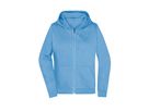 JN Promo Zip Hoody Lady JN755 80%BW/20%PES sky-blue Gr. XS