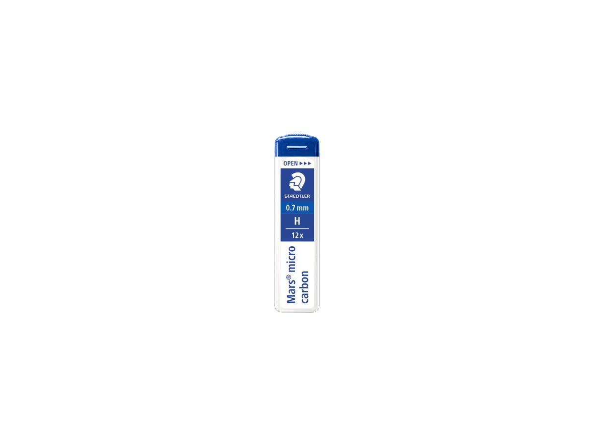 STAEDTLER Feinmine Mars micro carbon 250 07-H 0,7mm 12 St./Pack.