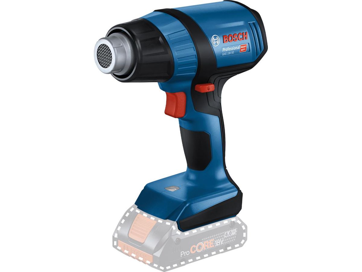 BOSCH Akku-Heißluftgebläse GHG 18V-50