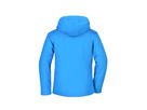 JN Ladies Winter Softshell Jacket JN1001 95%PES/5%EL, aqua, Größe M