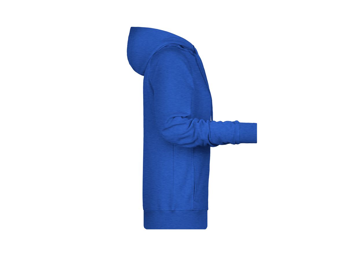 JN Ladies' Hoody 8023 royal-heather, Größe 3XL