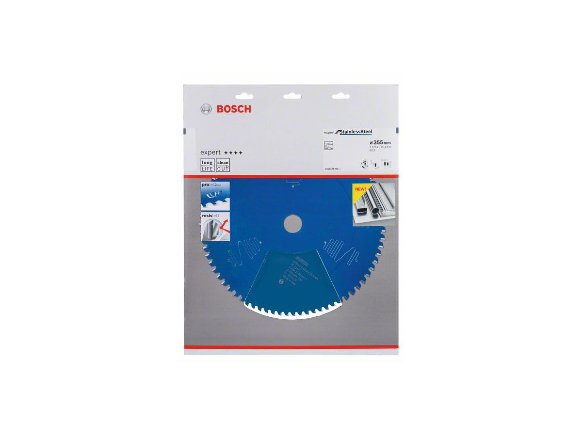BOSCH Kreissägeblatt Expert for Stainless Steel, 355x25,4x2,5 mm, 90 Z