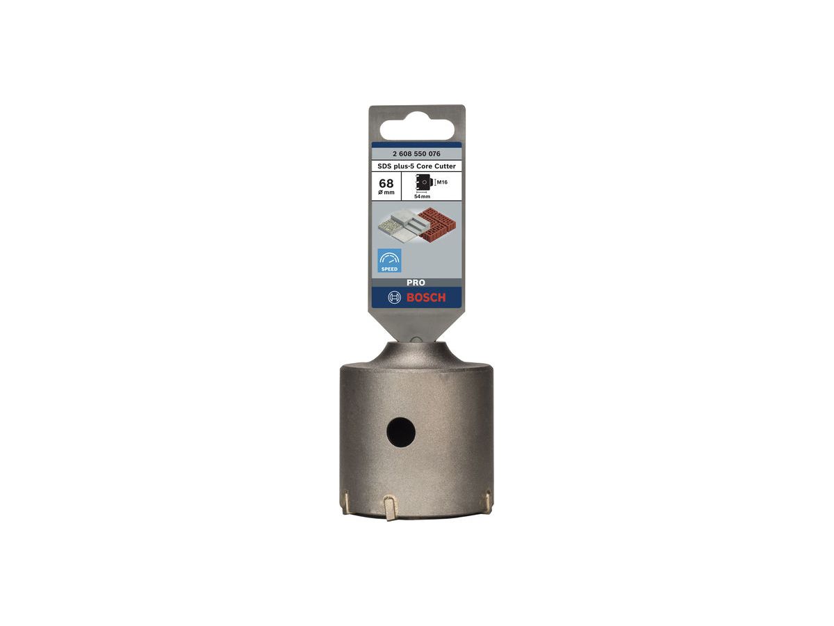 BOSCH HOHLBOHRKRONE 68 MM PRO SDS plus-5 Core Cutter