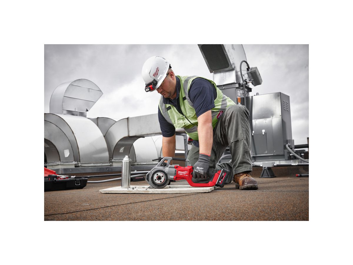 MILWAUKEE Akku-Gewindeschneidkluppe M18 FPT114-0C, solo