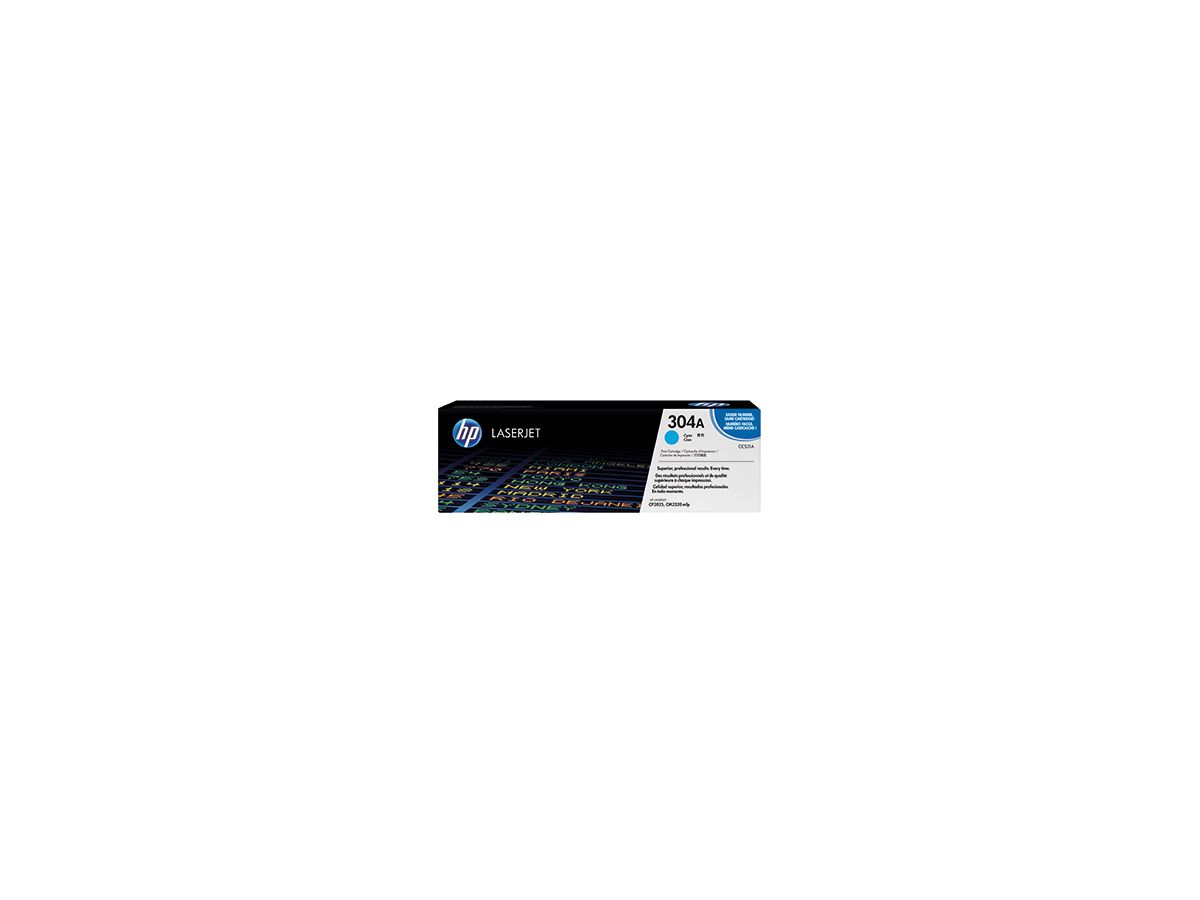 HP Toner CC531A 304A 2.800Seiten cyan