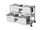 DURABLE Hängemappenwagen TROLLEY 200 MULTI DUO 379210 lichtgrau