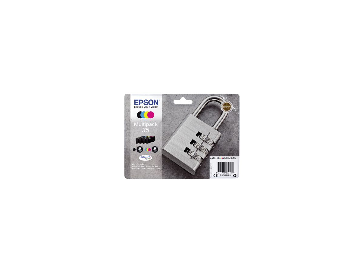 Epson Tintenpatrone C13T35864010 35 sw/c/m/y 4 St./Pack.